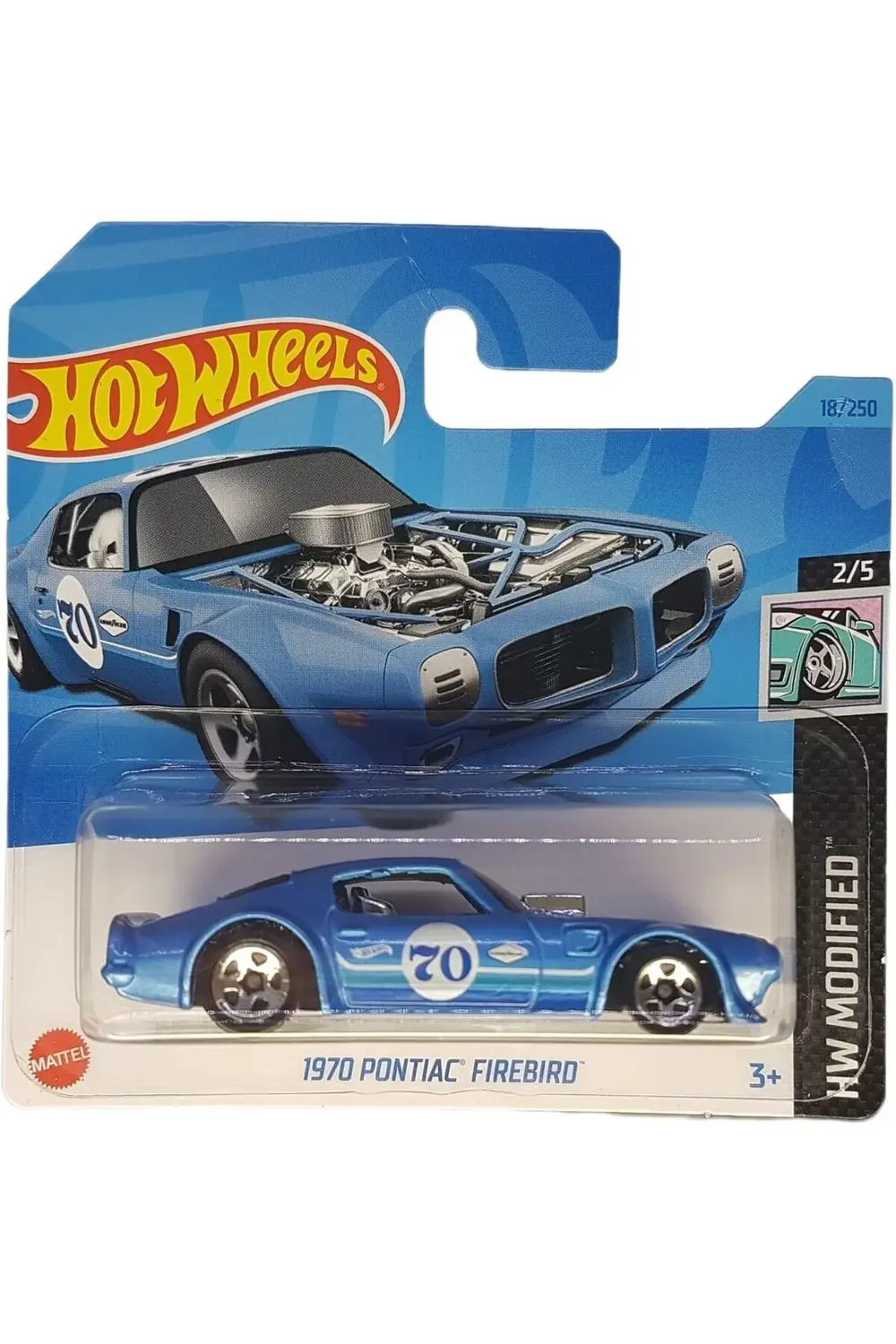 - 1970 Pontiac Firebird - HW Modified 2/5 - HKH83 - Short Card -