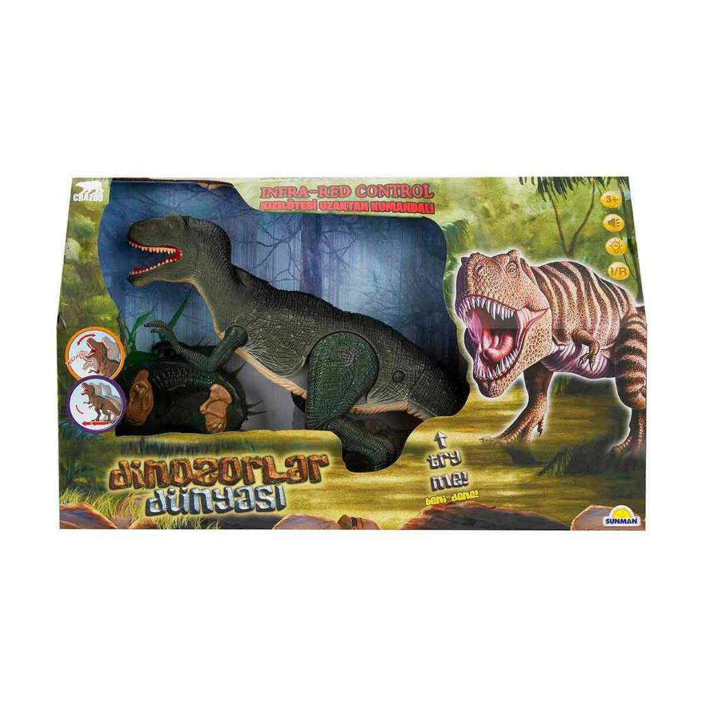 1982 Infrared Kumandalı Sesli ve Işıklı Hareketli Dinozor - 1982 Infrared Kumandalı Sesli ve Işıklı Hareketli Dinozor -