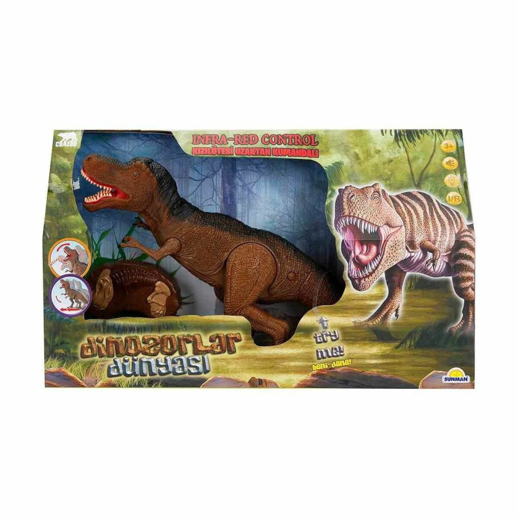 1982 Infrared Kumandalı Sesli ve Işıklı Hareketli Dinozor - 1982 Infrared Kumandalı Sesli ve Işıklı Hareketli Dinozor -