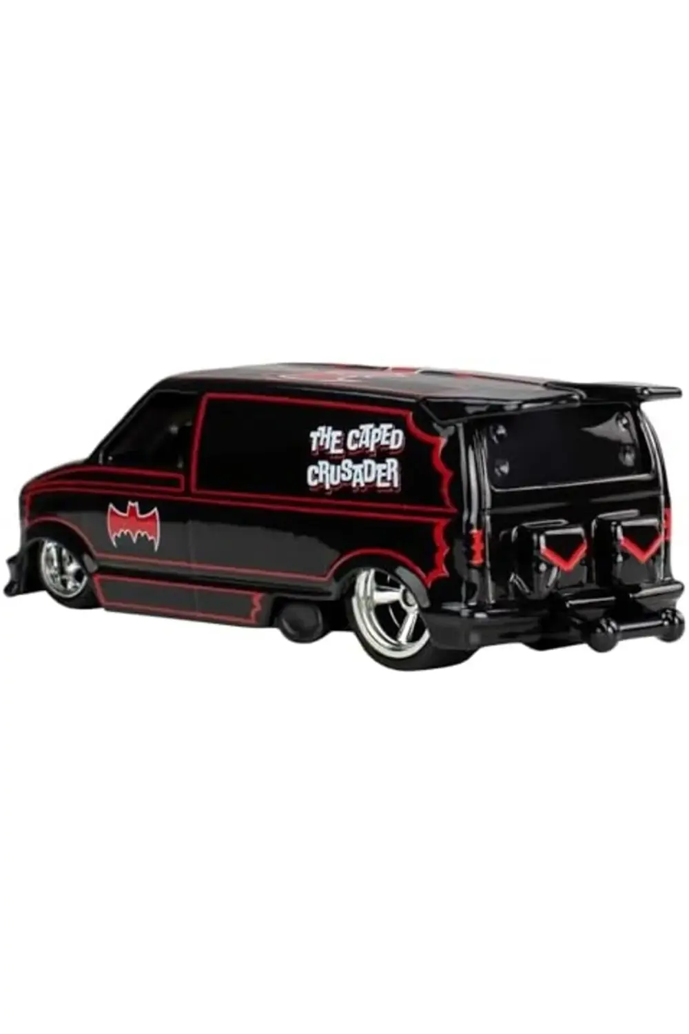 1985 CHEVY VAN BATMOBILE Cast Model Araba - Ölçek 1:64 - Uzunluk