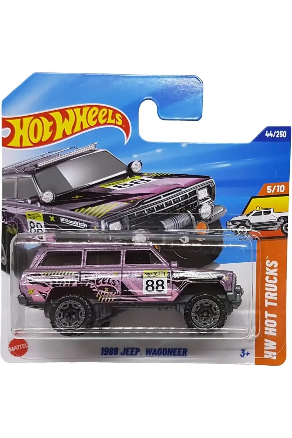 - 1988 Jeep Wagoneer - HW Hot Trucks 5/10 - HYW95 - Short Card -