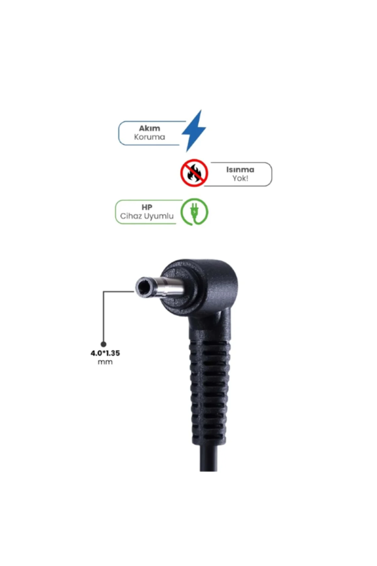19V 4.74A 4.0 * 1.35mm 90W HP İçin Laptop Adaptör