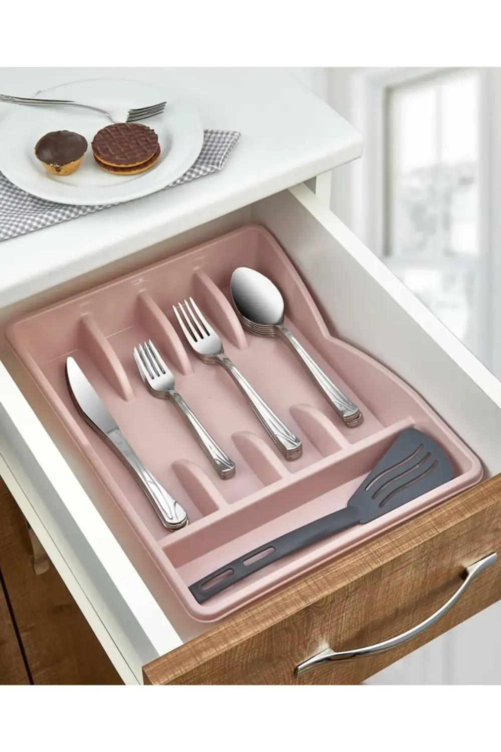 **(1adet)** Küçük Çekmece Içi Kaşıklık Renkli| Yeni Yıl