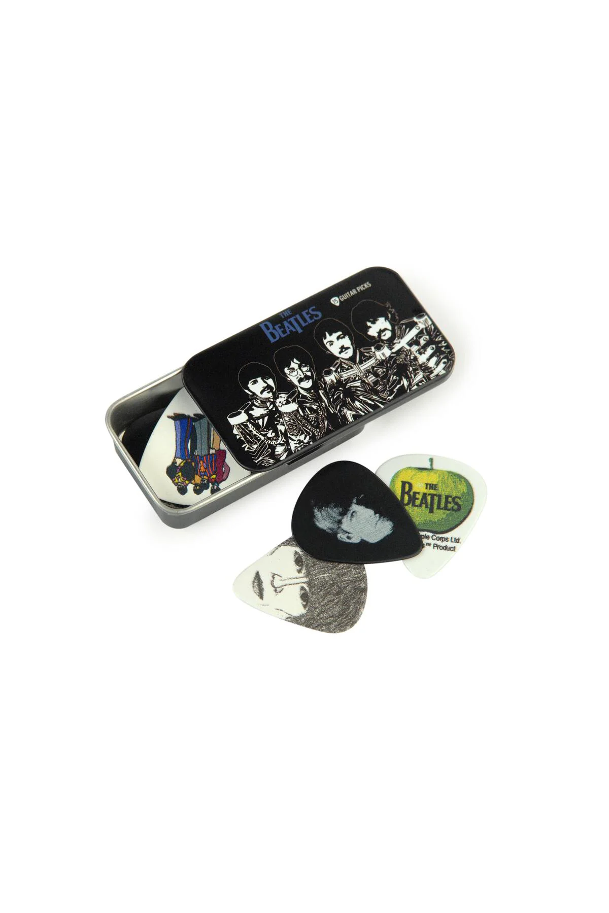 1CAB4-15BT3 Beatles Pick Tin Sgt Peppers (Kutulu Set) | Metal Kut
