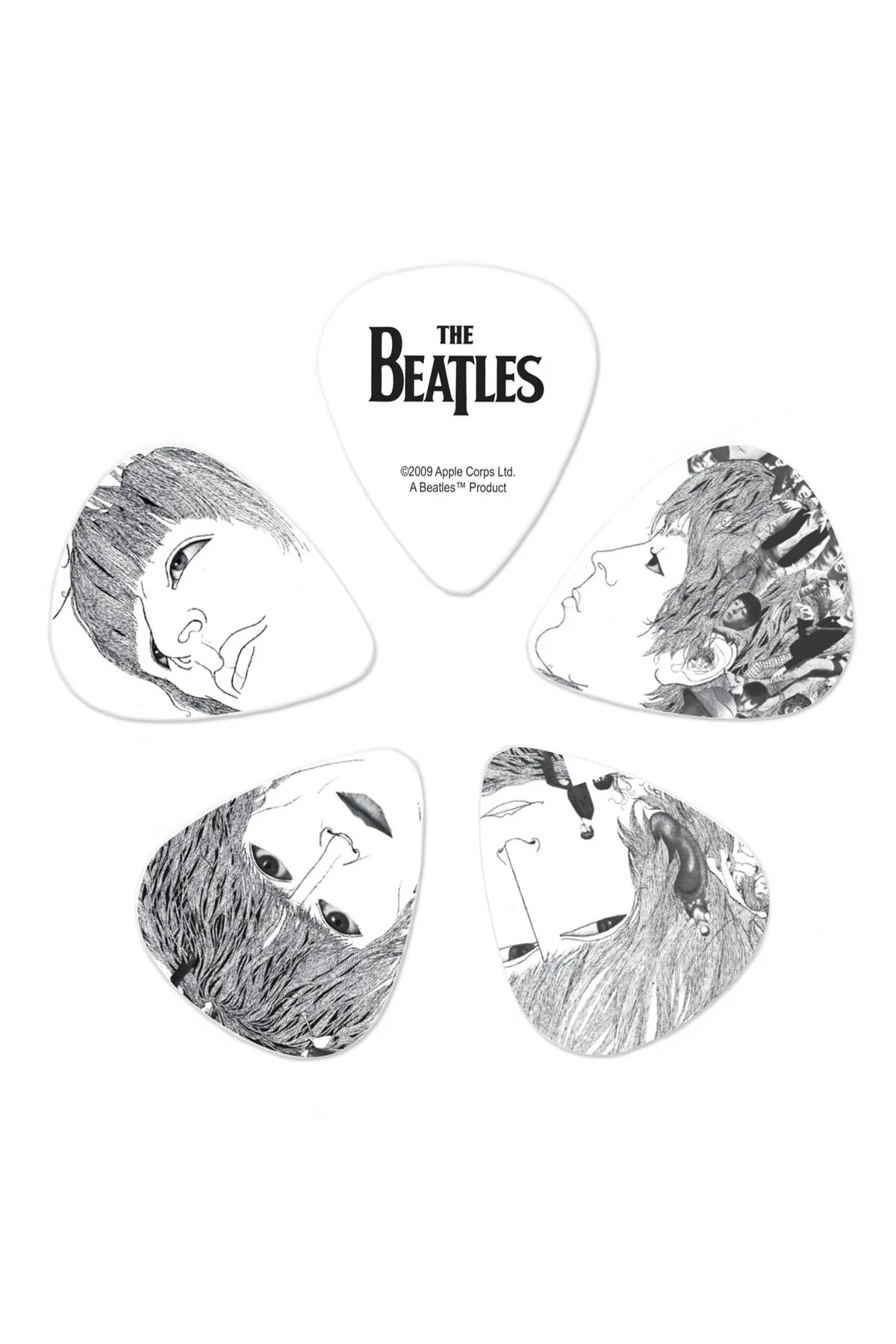 1CWH2-10B1 Beatles Revolver İnce (Thin) Gitar Penası (10'lu Paket - Koleksiyonluk) | L 1CWH2-10B1 Beatles Revolver İnce (Thin) Gitar Penası (10'lu Paket - Koleksiyonluk) | L - Görsel 2