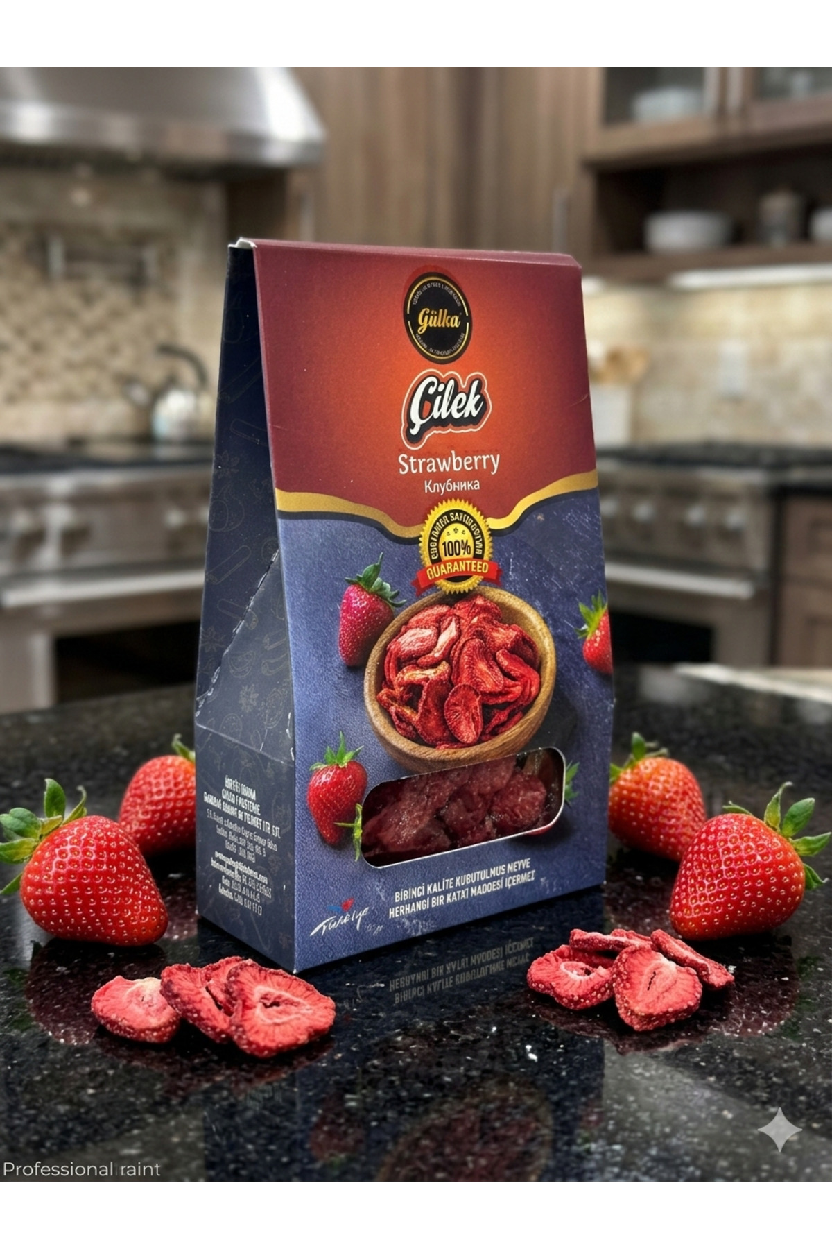 1.Kalite Çilek Kurusu 100 Gr