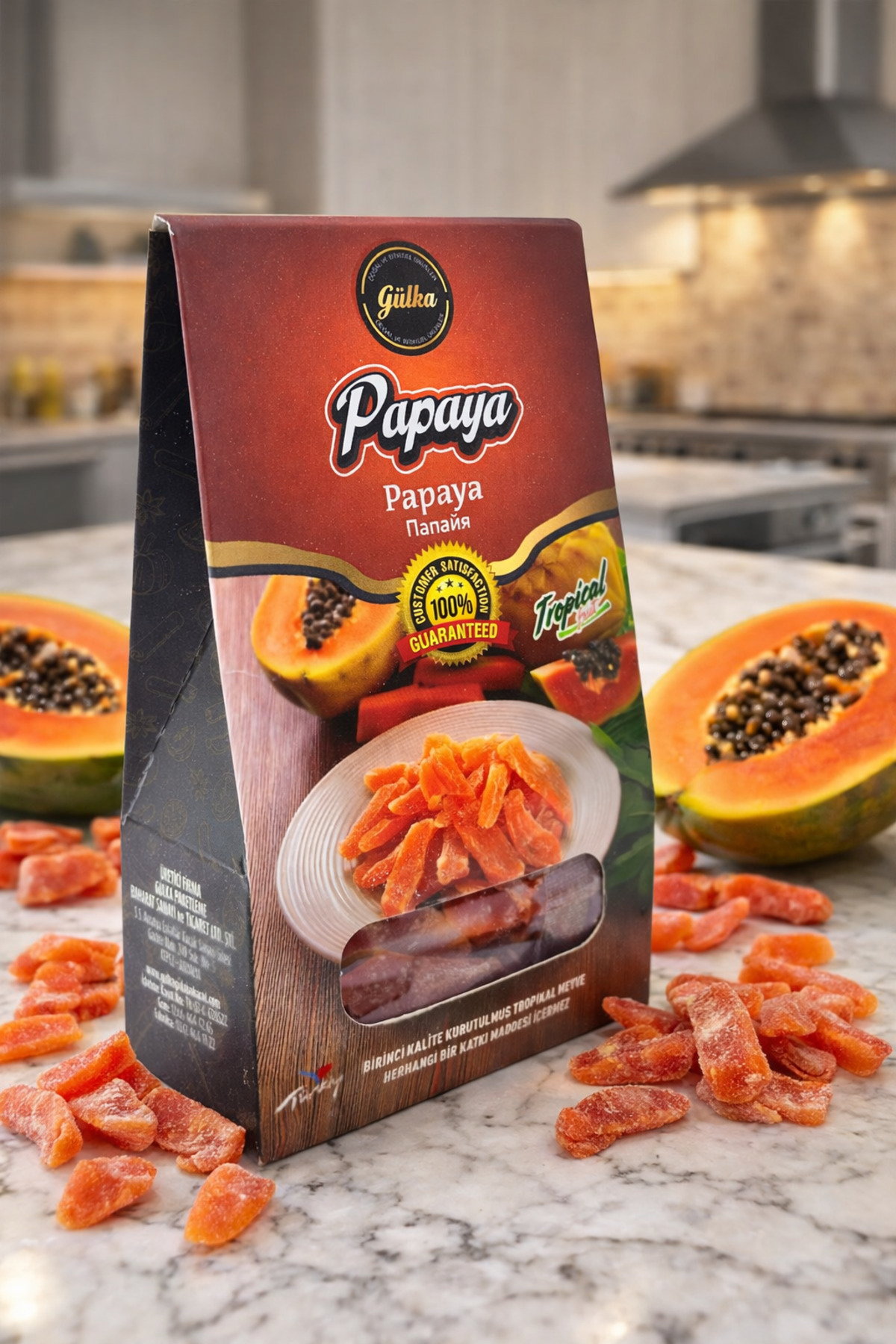 1.Kalte 100 Gr Papaya Kurusu
