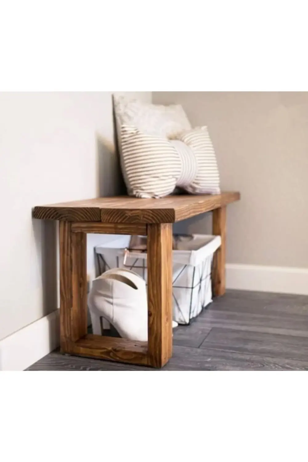 1.sınıf Masif Ahşap Bank Tabure