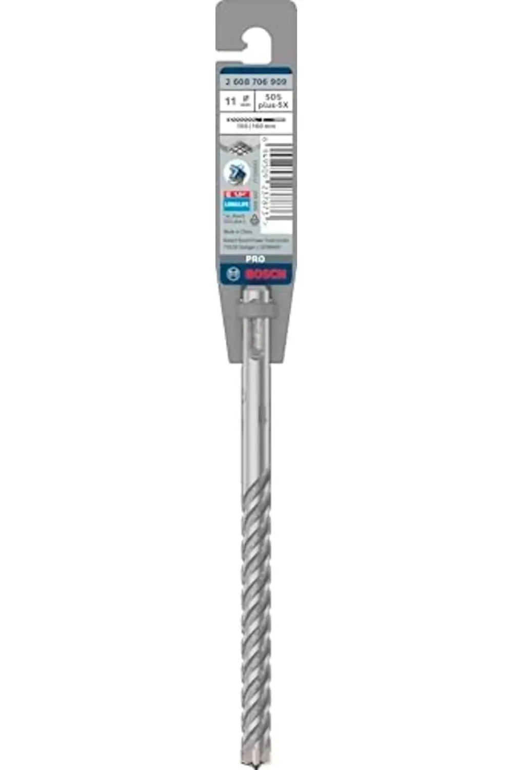 1x PRO SDS -5X Kırıcı Delici Delme Ucu (Donatılı,, Ø 11,00 mm, Pr