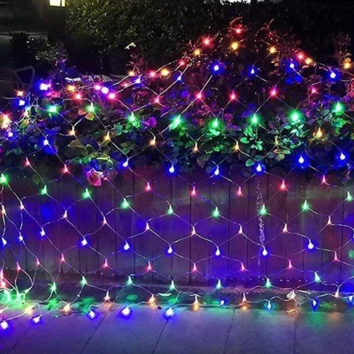 1x2 Metre Dekoratif File Ağ Perde 192 LED 8 Animasyonlu Farklı Iş