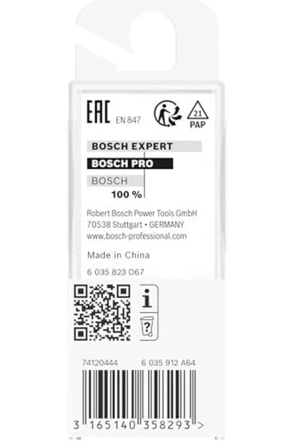 2 608 aksesuarı 628 368 oyuklu Ç 8 mm, R1 6 mm, D 12 mm, U 9,5 mm