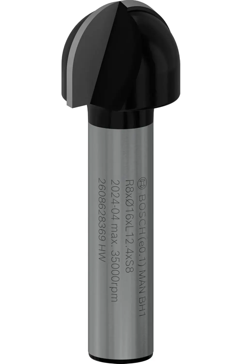 2 608 aksesuarı 628 369 oyuklu Ç 8 mm, R1 8 mm, D 16 mm, L 12,7 m