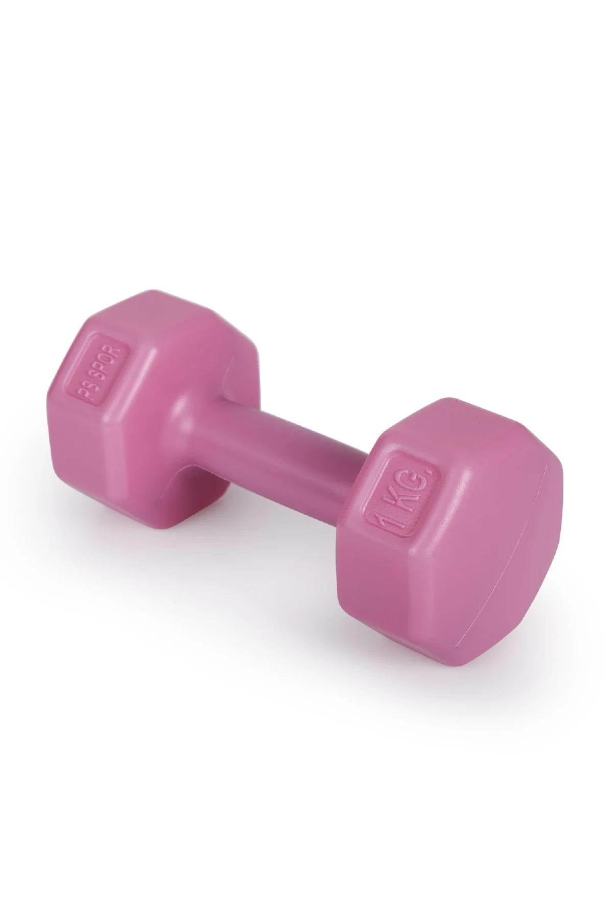 2 Adet 1KG Pembe Renk Dambıl Set ve Sayaçlanabilir Atlama İpi