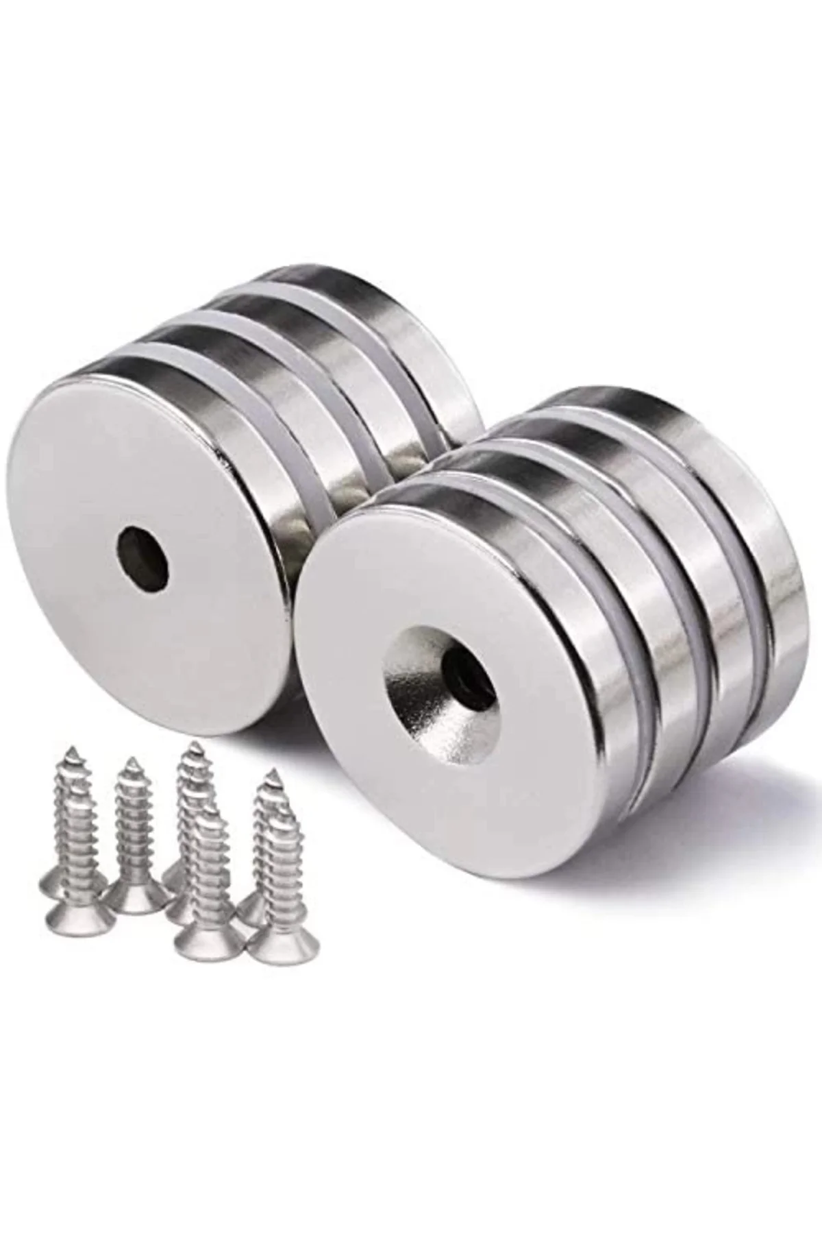 2 Adet 25x10/5x5,5 Mm Neodyum Mıknatıs Havşa Delikli Magnet Vida 2 Adet 25x10/5x5,5 Mm Neodyum Mıknatıs Havşa Delikli Magnet Vida