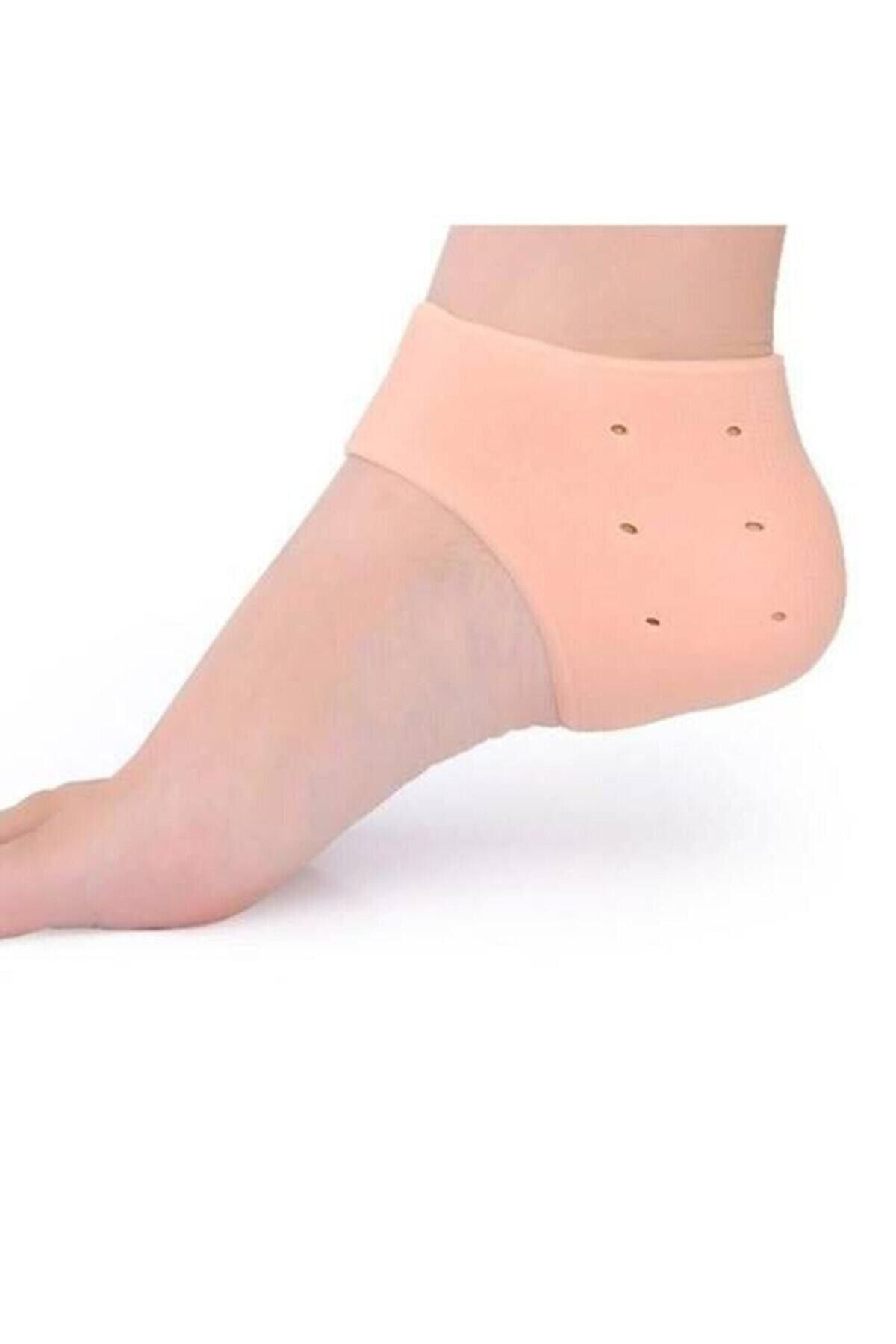 2 Adet 2'li Silikon Topuk Koruyucu Topuk Dikeni Topukluk Topuk Gö