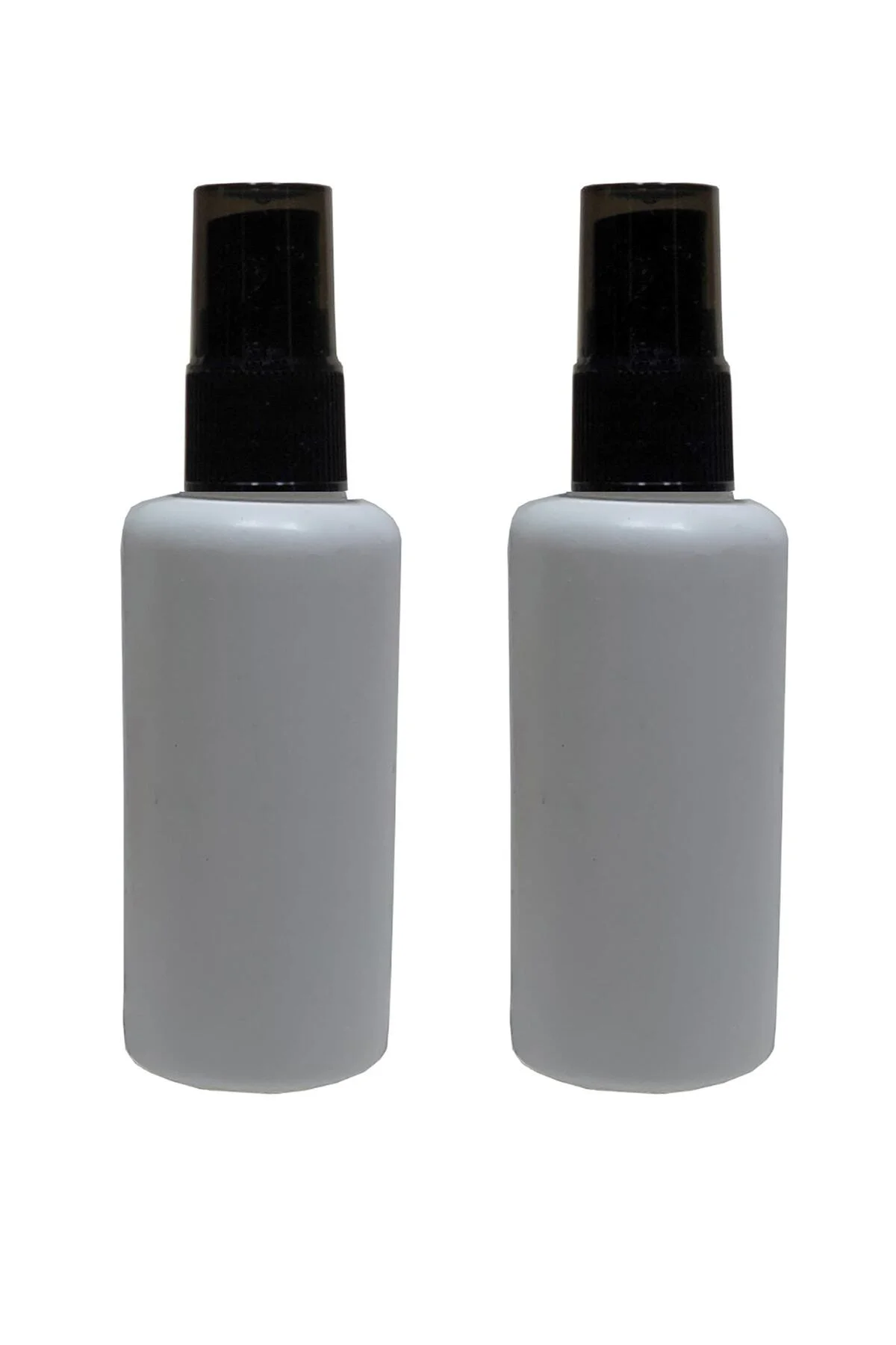 2 Adet 30 Ml Polietilen Sprey Şişe Siy
