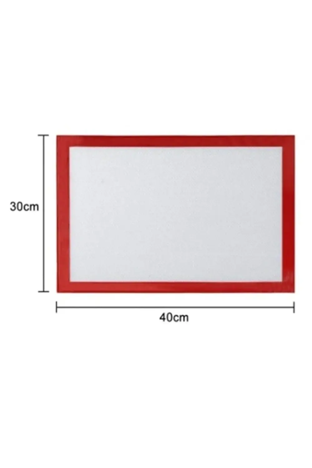 2 Adet 30x40 Fırınlanabilir Yıkanabilir Kendinden Yağlı Silikon P