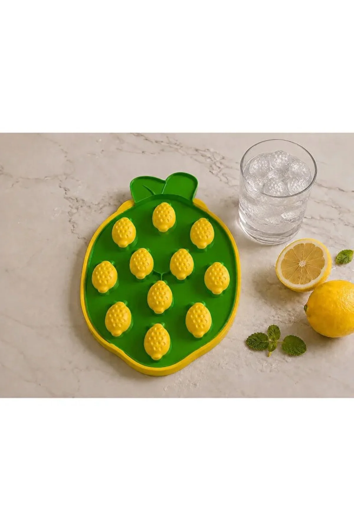 2 Adet 3D Çilek&Limon Şeklinde Silikon Buz Kalıbı Yapışmaz Esnek Pratik Buzluk Fiyatı, Yorumları ve Özellikleri