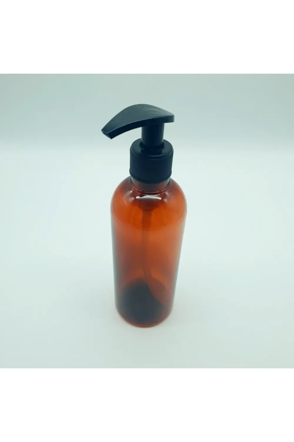 2 Adet 400 Cc Amber Pet Sabun-şampuan Şişesi