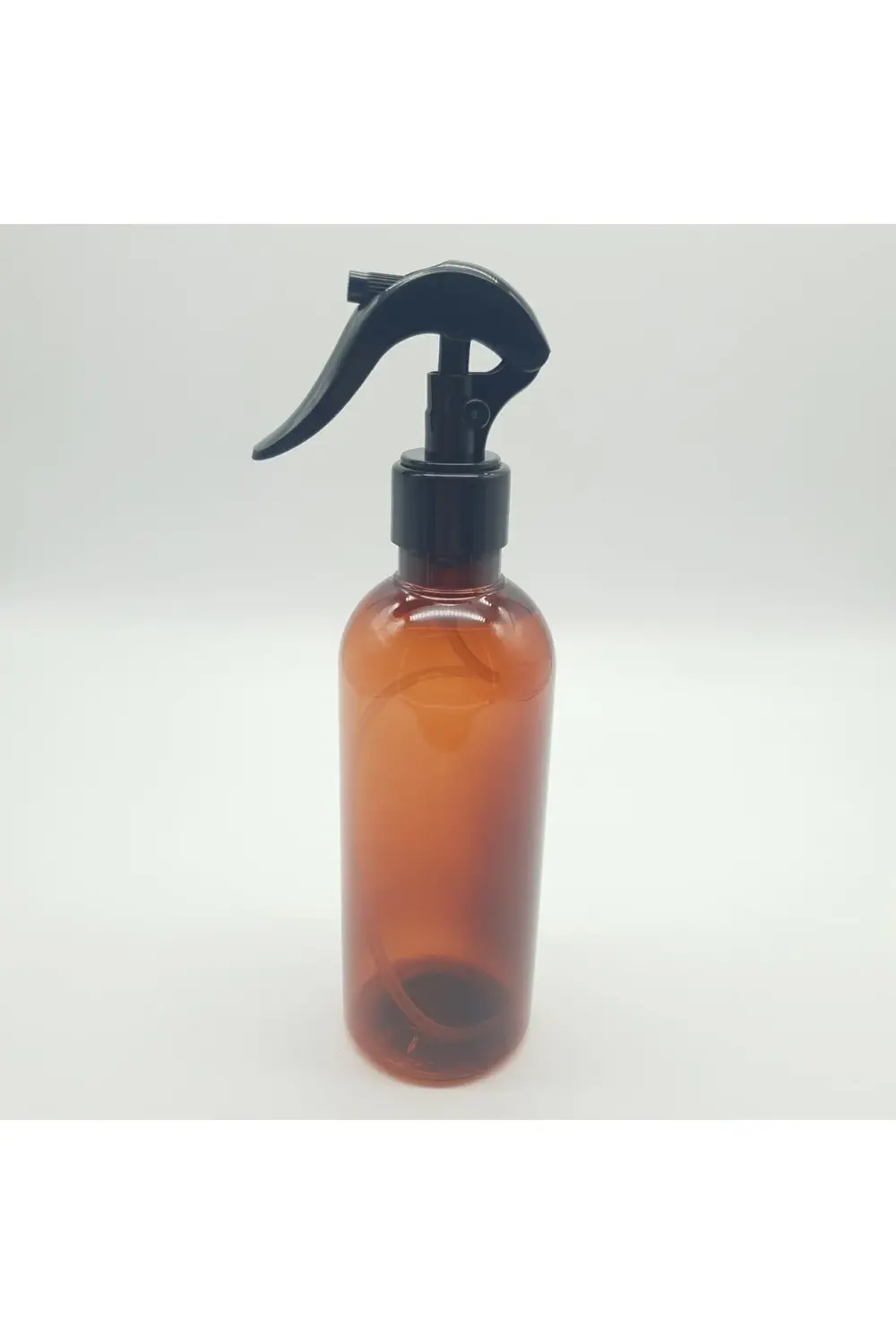 2 Adet 400 Cc Amber Pet Şişe Mermi Model Triger Sprey Kapak