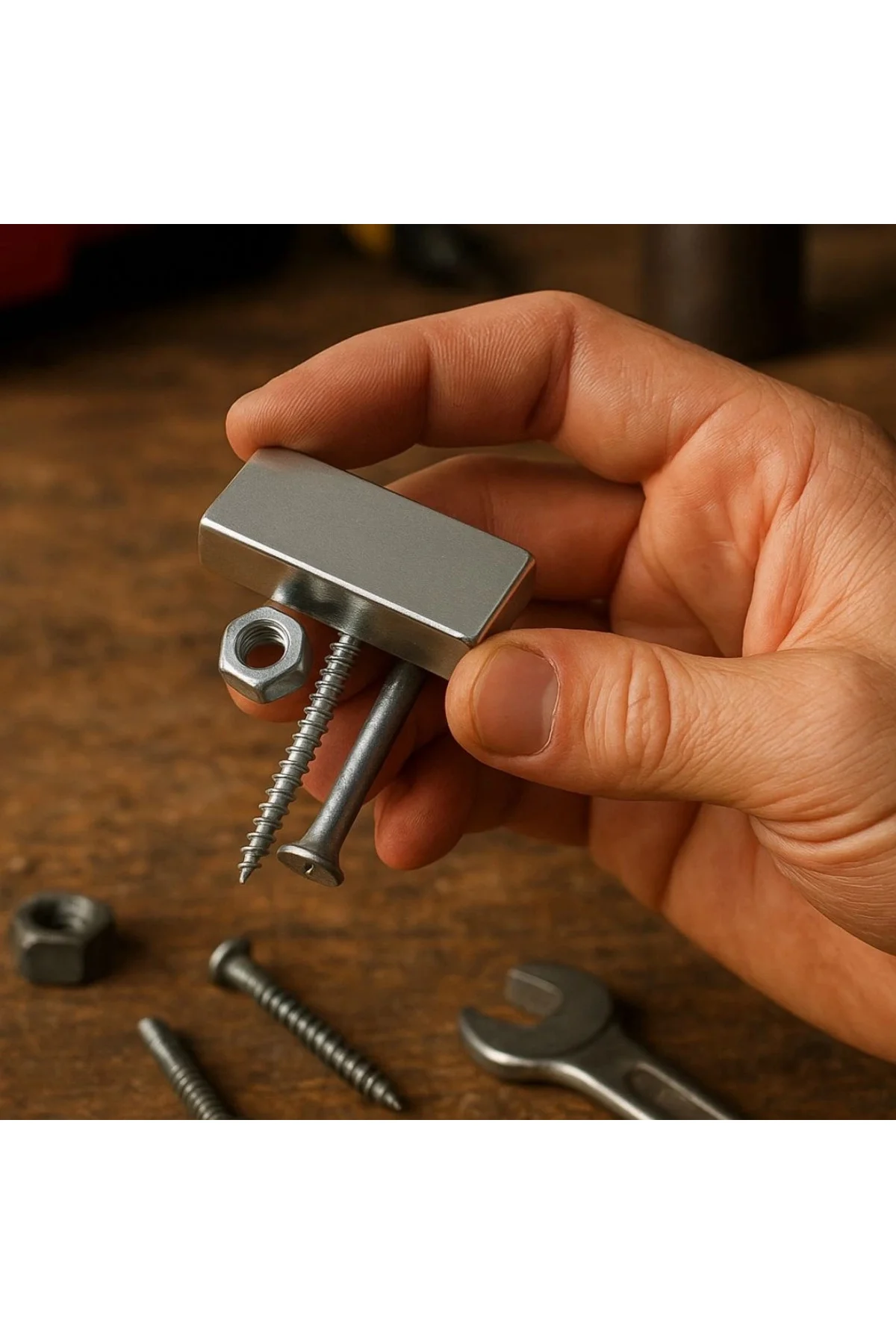 2 adet 40x20x5mm Neodyum Magnet Güçlü N35 Mıknatıs Köşeli Nikel K