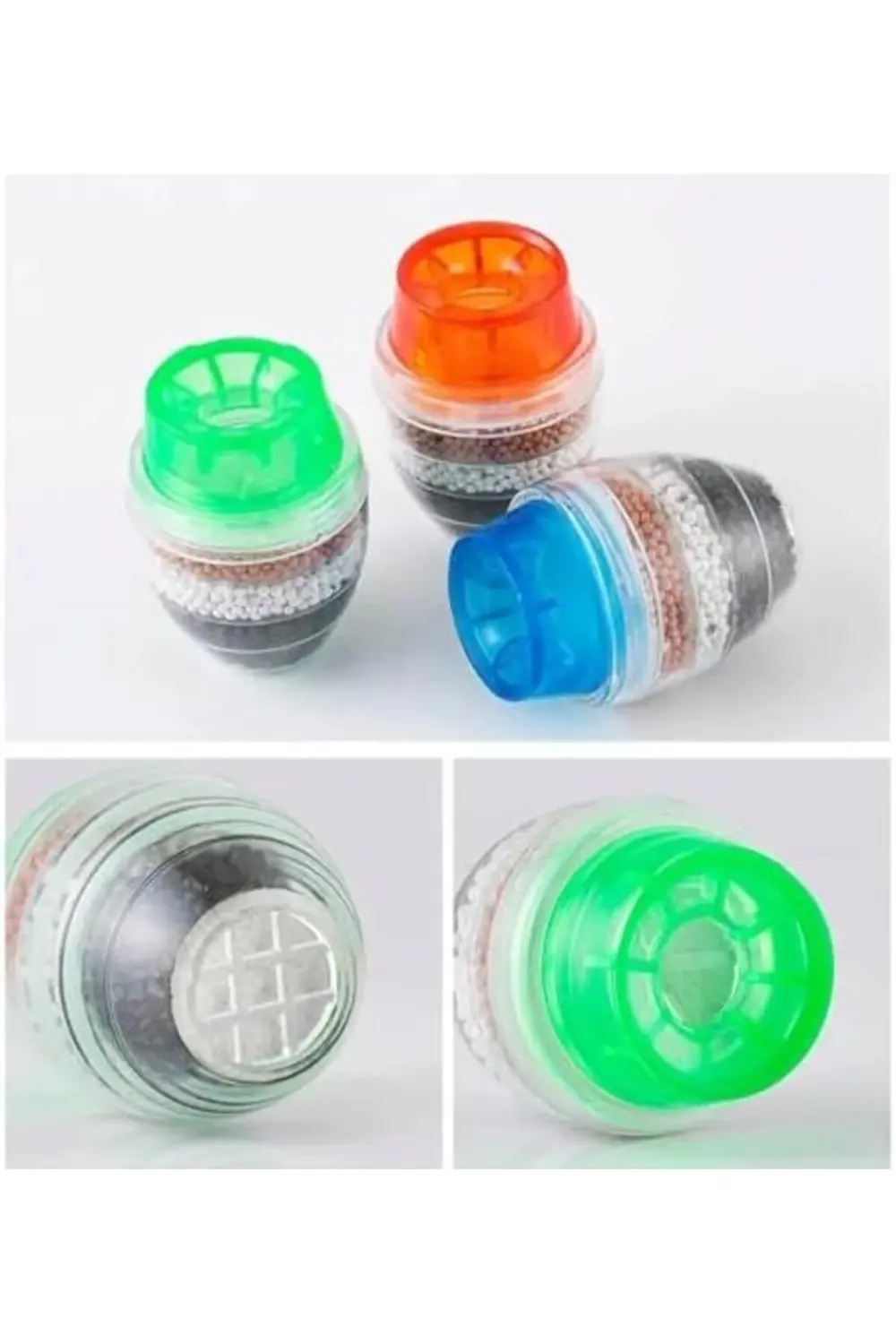 2 Adet 5 Katmanlı Aktif Karbon Su Arıtma Aparatı, aktif karbon fi