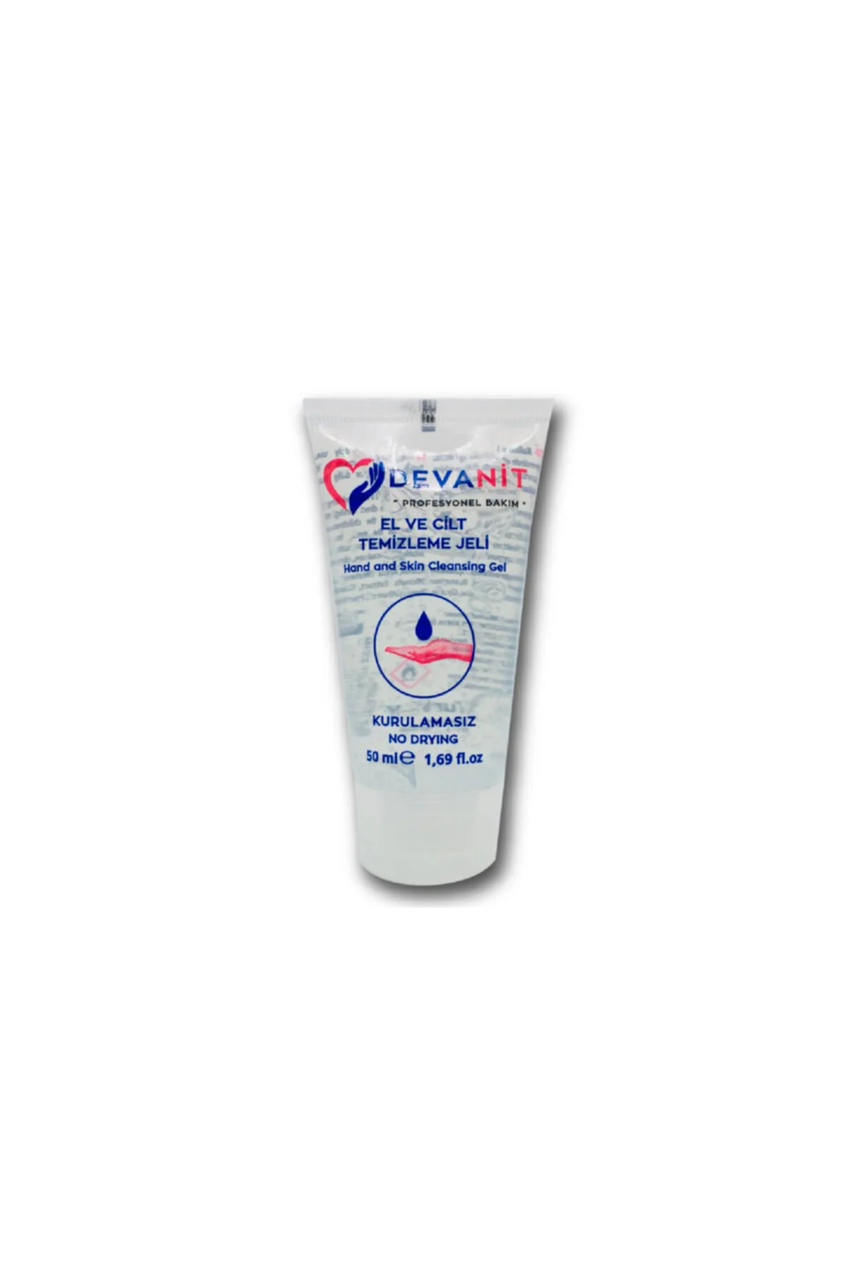 2 Adet 50 ml Tüp Jel Devanit Dezenfektan - El Temizleme Jeli