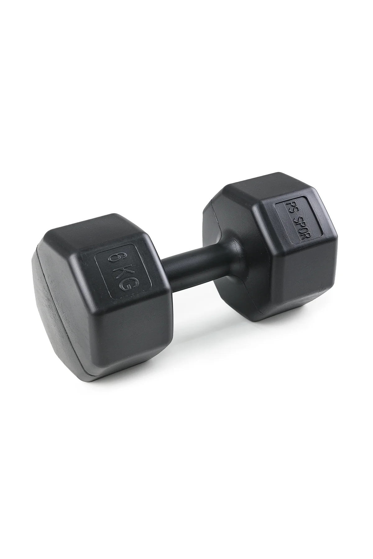 2 Adet 6 KG Siyah Vinyl Dambıl Seti – Toplam 12 KG Profesyonel Fitness 2 Adet 6 KG Siyah Vinyl Dambıl Seti – Toplam 12 KG Profesyonel Fitness