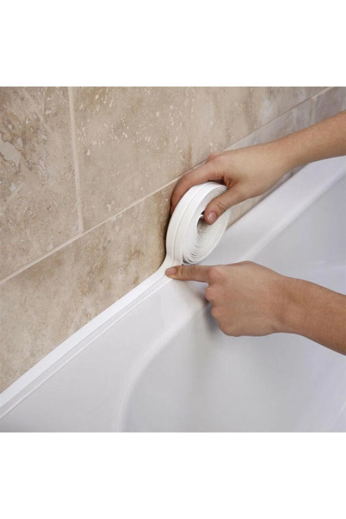2 Adet 6.4 Metre Su Sızdırmaz Bant Mutfak Banyo Duvar Bandı