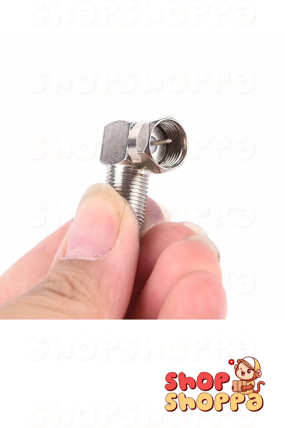 2 ADET 90 Derece F L Konnektör, Uydu Kablosu Ucu, Hızlı F konnekt