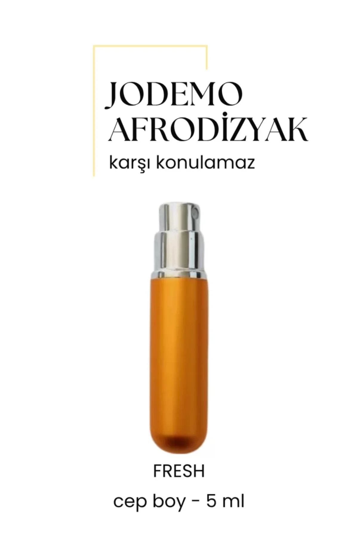 2 Adet Afrodizyak Etkili Erkek Parfüm Cep Boy Musk + Fresh 5ml