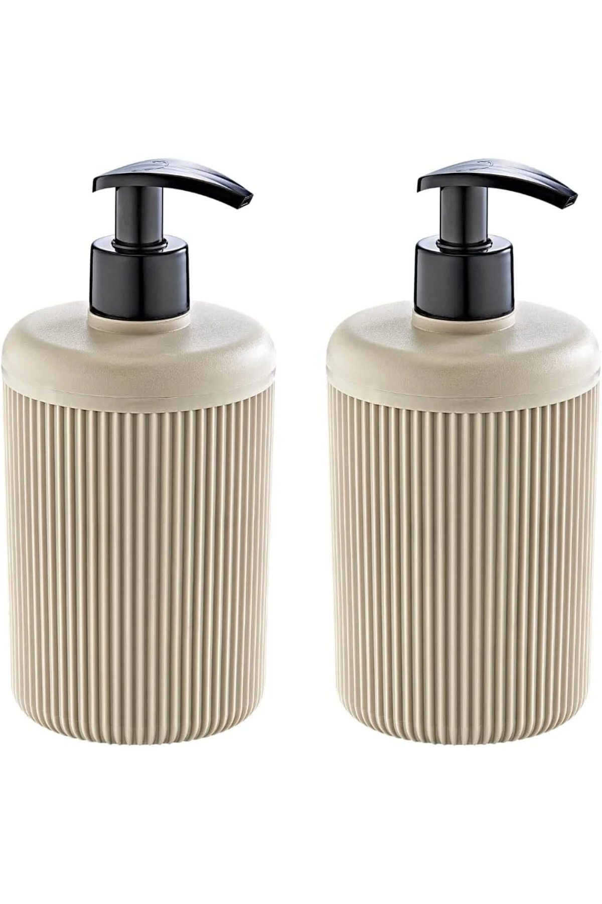 2 Adet Akrilik Sıvı Sabunluk Mutfak Banyo Sabunluk Seti- 400 ml C