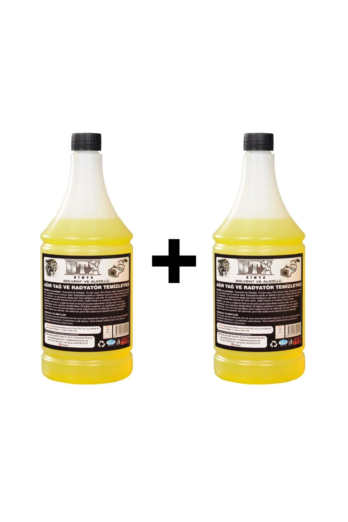 2 Adet Alkollü Turbo Ve Intercooler Sistemi Temizleyici 1 Lt