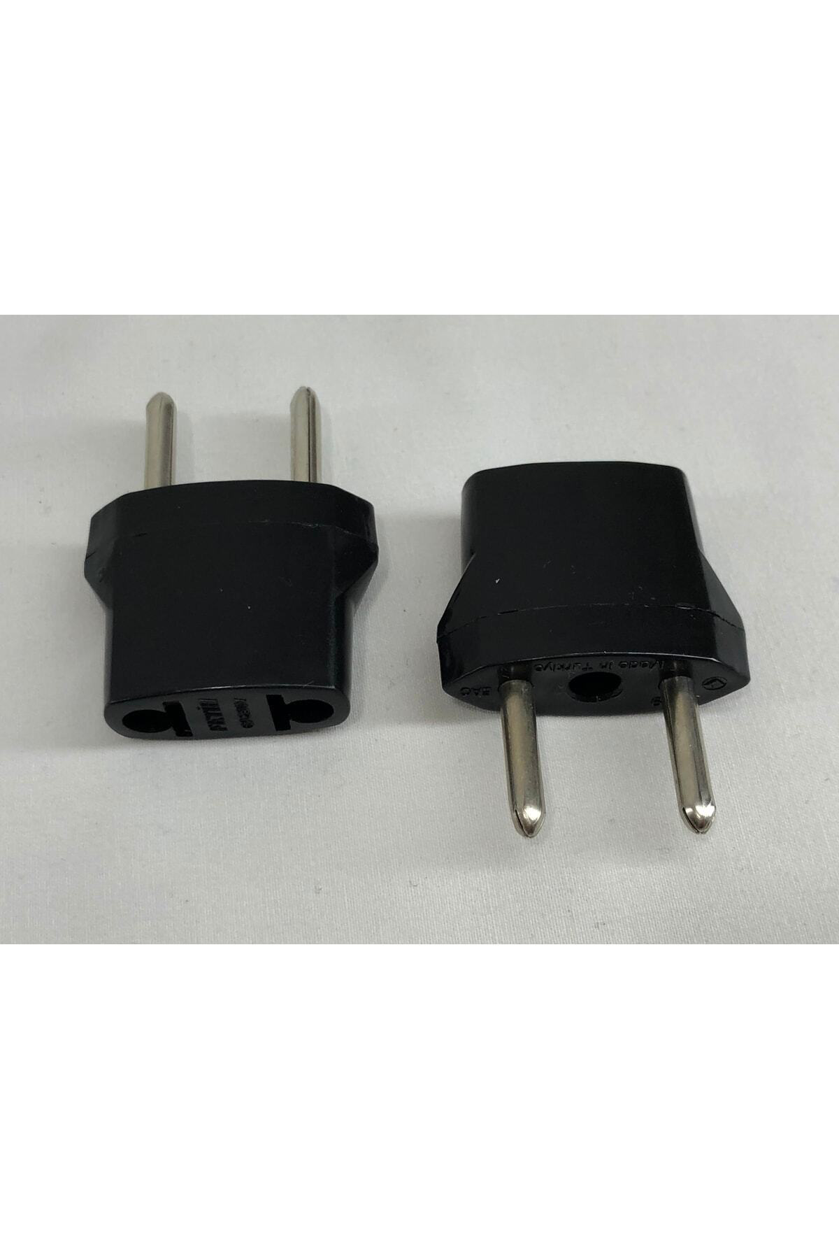 2 Adet Amerikan Tipi Priz Dönüştürücü Elektrik Fiş Çevirici Adapt