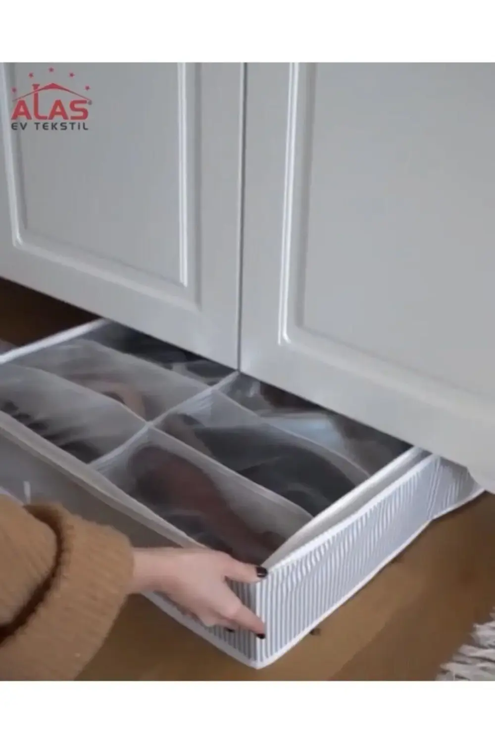 2 Adet - Ayakkabı Organizeri - 10 Bölmeli Ayakkabı Saklama Çantas