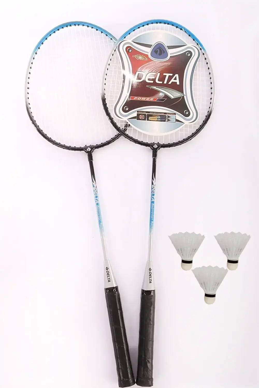 2 Adet Badminton Raketi İle 3 Adet Badminton Topu Ve Deluxe Badmi