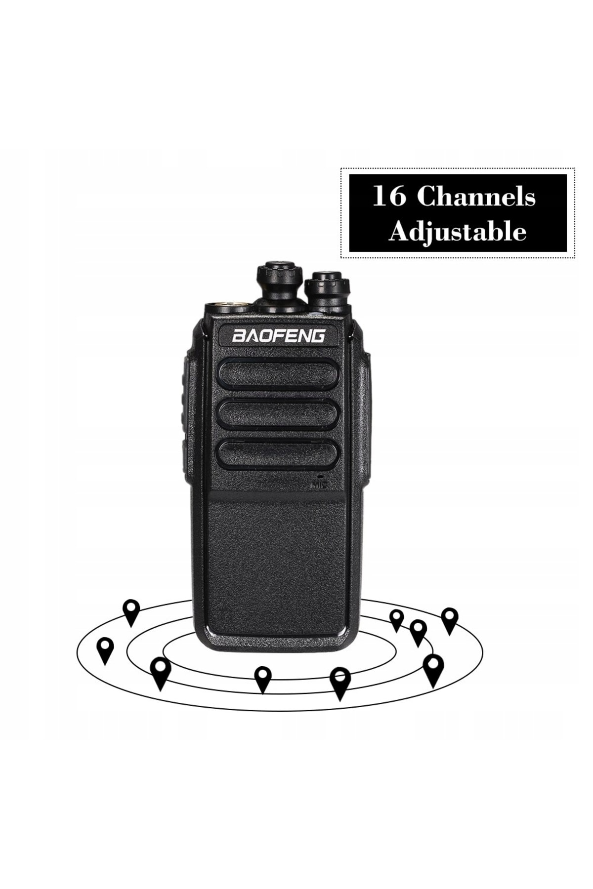 2 Adet Baofeng C3 Teklsiz, En Yeni Model Telsiz 2 Adet Set Baofen