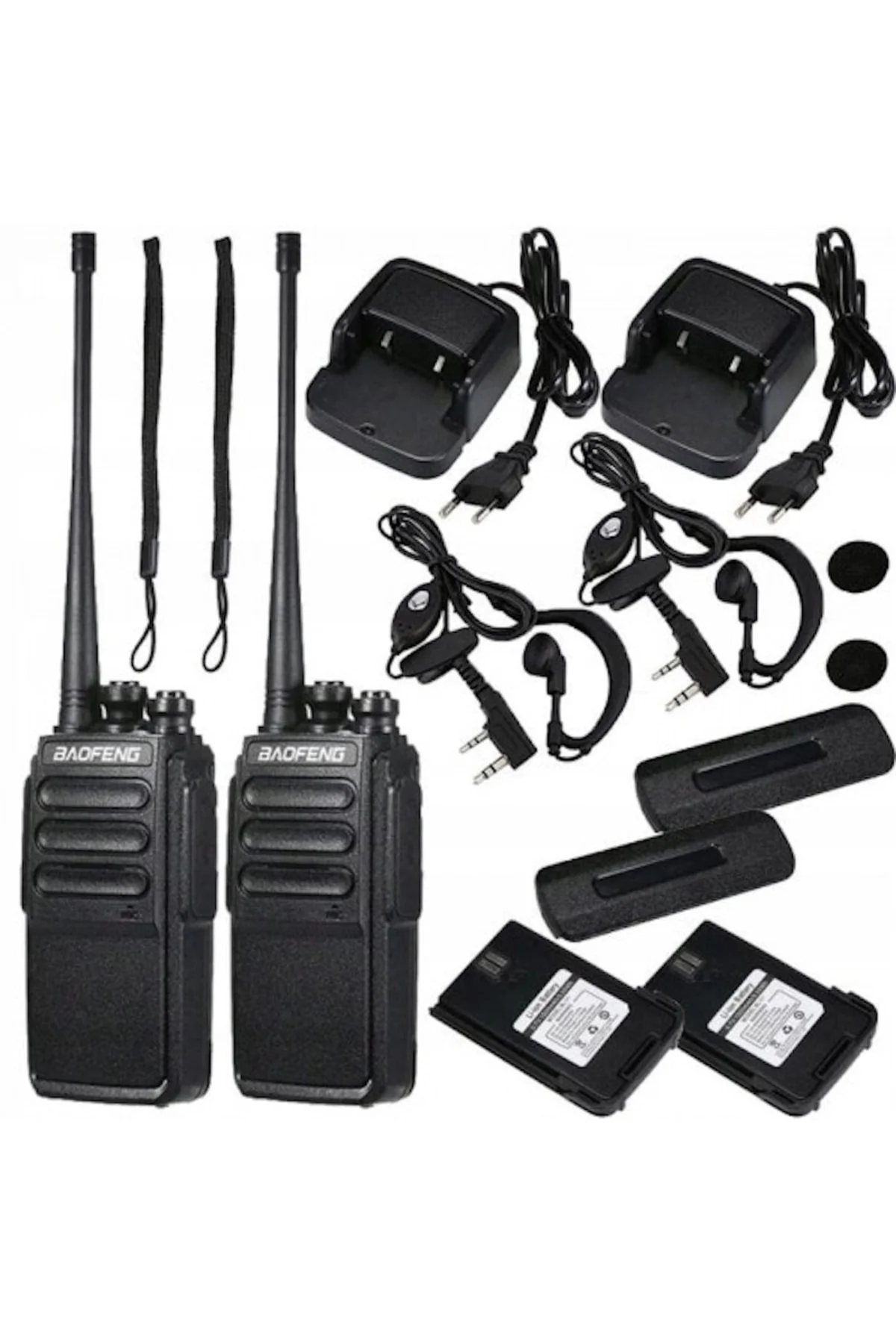 2 Adet Baofeng C3 Teklsiz, En Yeni Model Telsiz 2 Adet Set Baofeng 999s Zastone V-68 Baofeng Uv-82