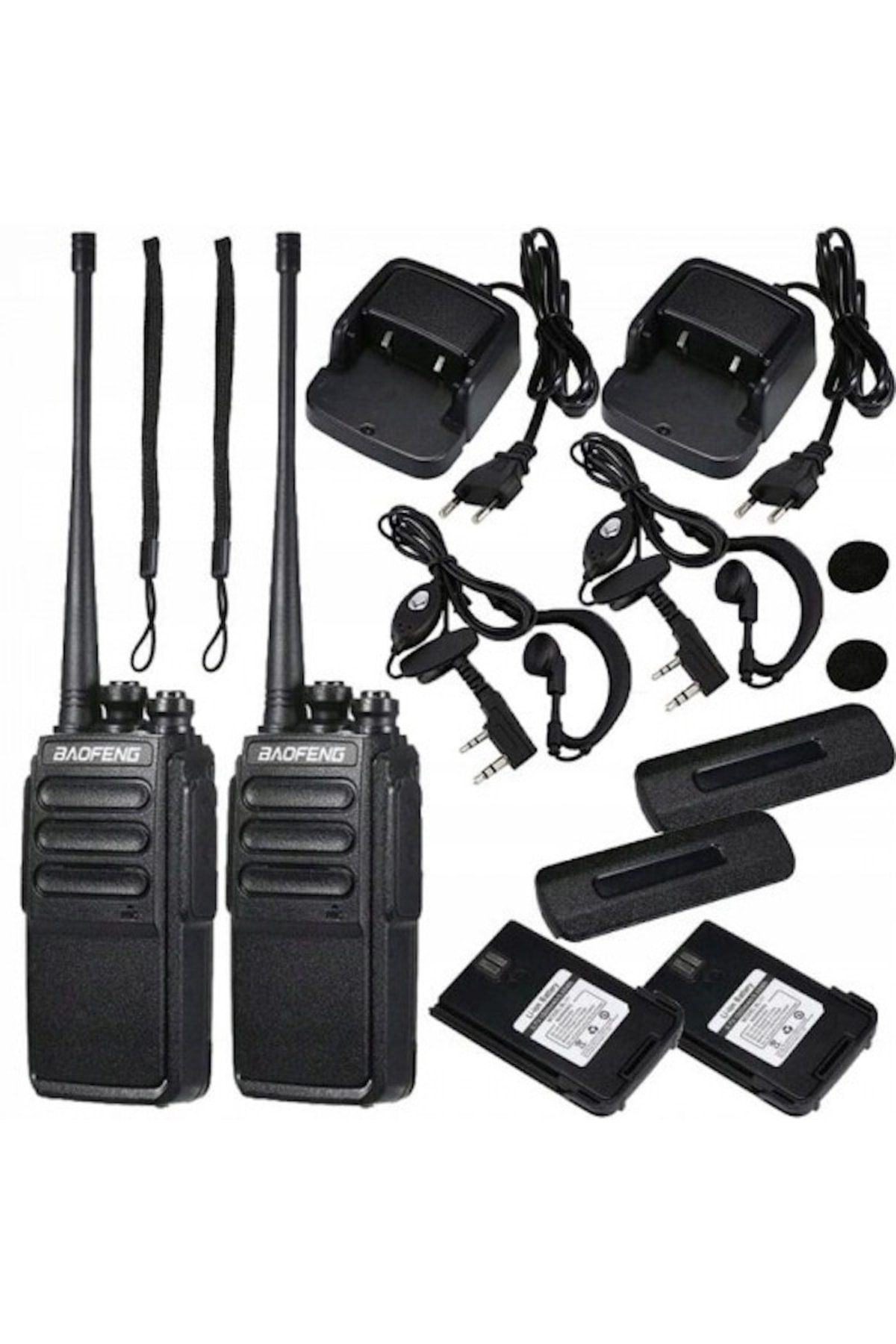 2 Adet Baofeng C3 Teklsiz, En Yeni Model Telsiz 2 Adet Set Baofen