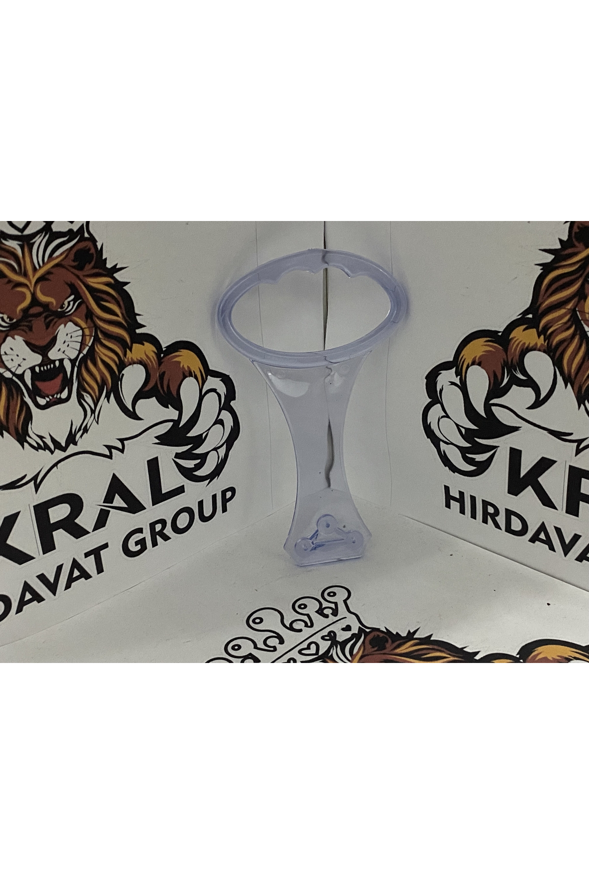 Kral Hirdavat 2 Adet, Baza Tutma Kolu, Şeffaf Baza Kulpu, Slikon Baza Kulp, (Vi