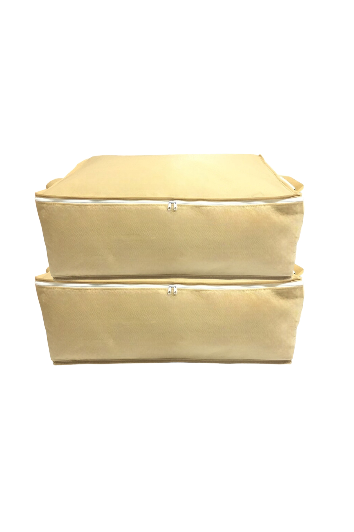 2 Adet Bej Bazaaltı Ve Çekyat Tipi Hurç 62 X 44 X 22 Cm XLarge