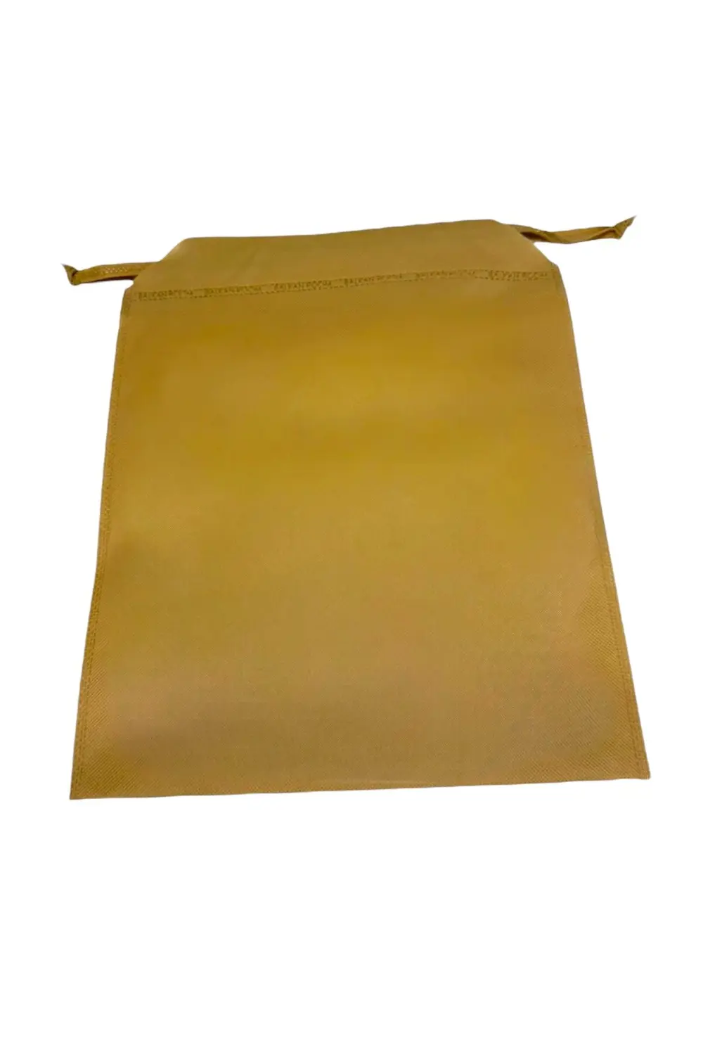 2 Adet Bej Büzgülü Ayakkabı Saklama Çantası Seyahat Hurcu Çok Ama