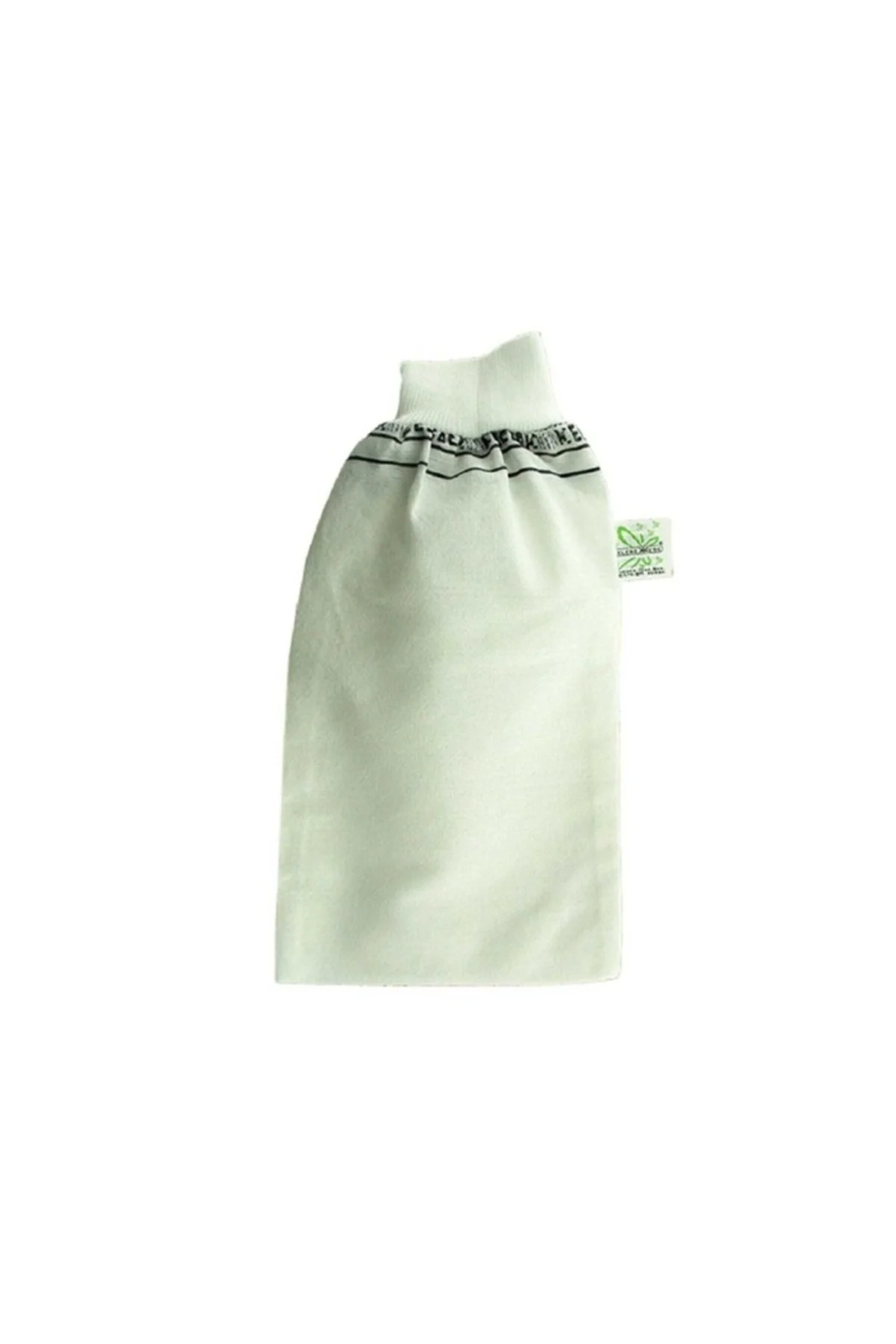 2 Adet Beyaz Banyo Hamam Kesesi Lastikli 25x17 Cm