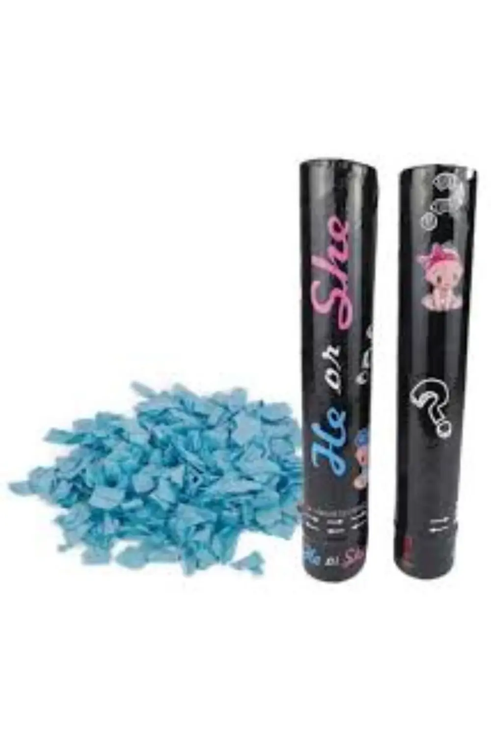 2 Adet Cinsiyet Belirleme Konfeti Pembe Mavi Kızmı Erkekmi Cinsiy