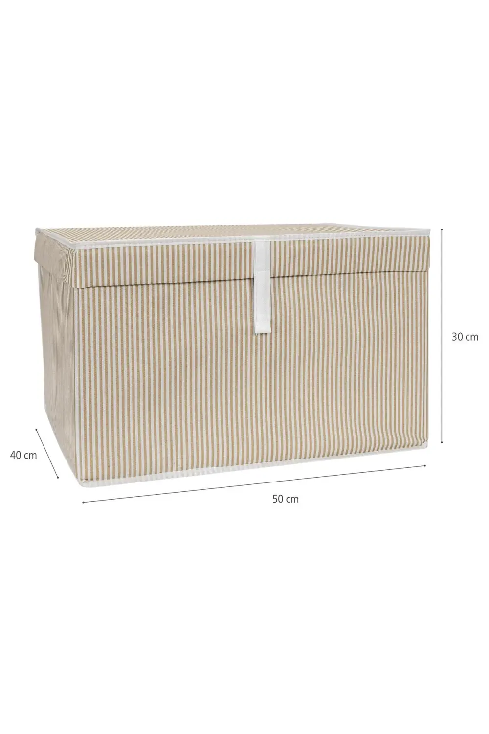 Pazar Kapısı 2 Adet Çok Amaçlı Düzenleyici Kutu Maxi Kahverengi 50*40*30Cm