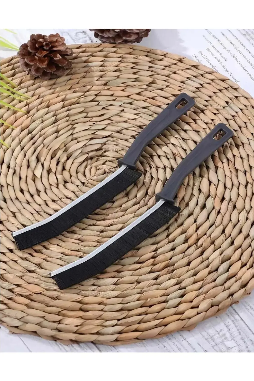 2 ADET Çok Amaçlı Multi İnce Temizlik Fırçası Derz Arası Banyo Mu