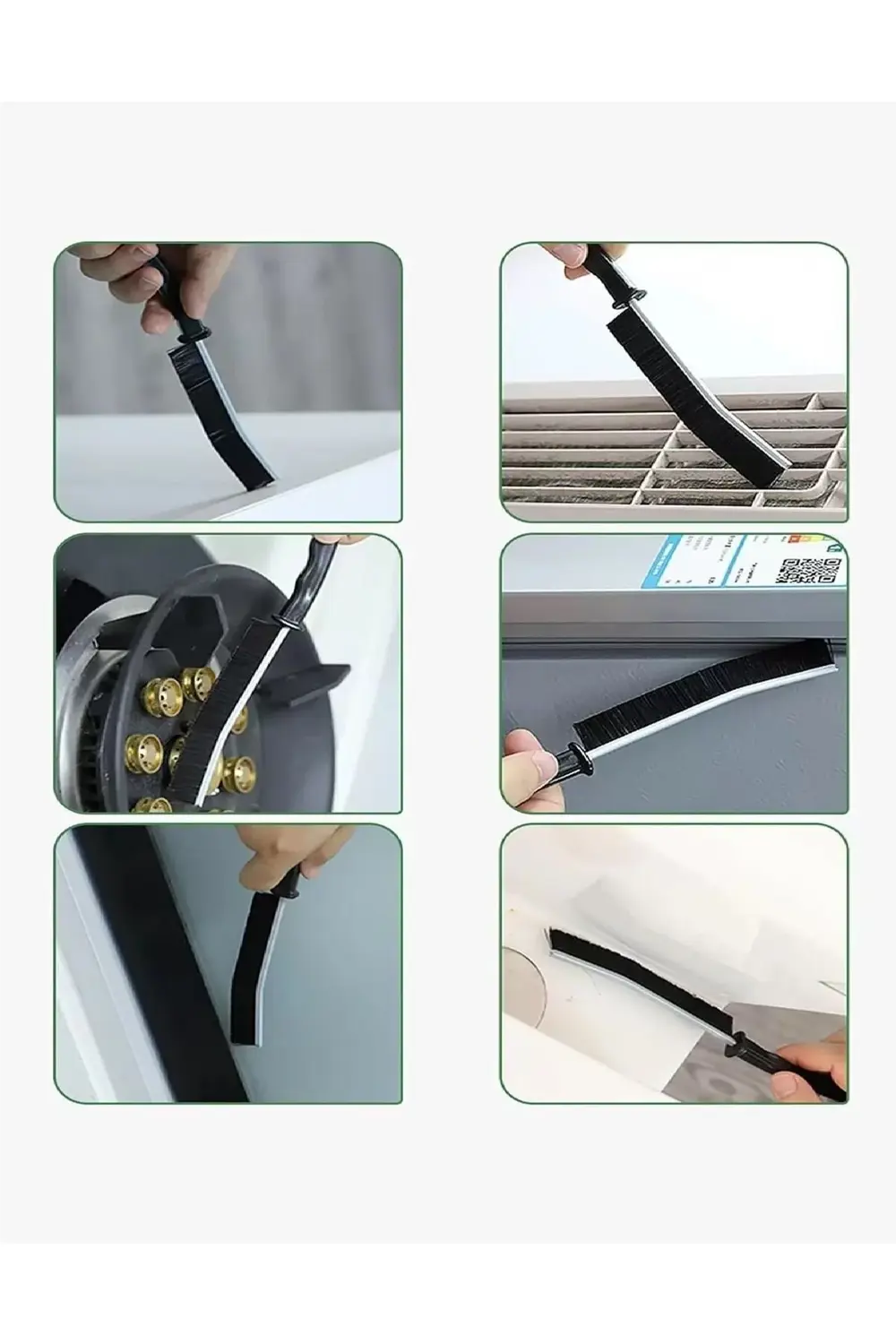 2 ADET Çok Amaçlı Multi İnce Temizlik Fırçası Derz Arası Banyo Mu