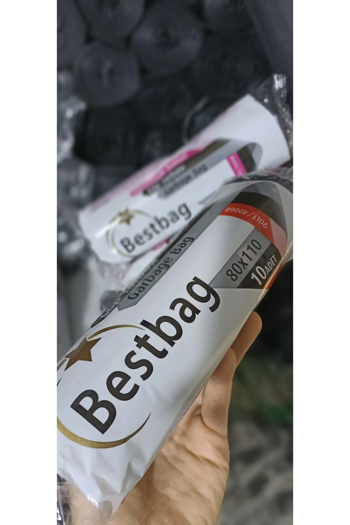 2 Adet Çöp Poşeti 400 gr 80*110 Jumbo