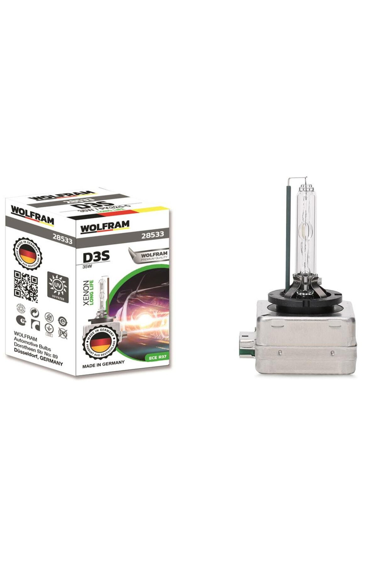 Wolfram 2 Adet D3s Xenon Ampül 4300 Kelvin