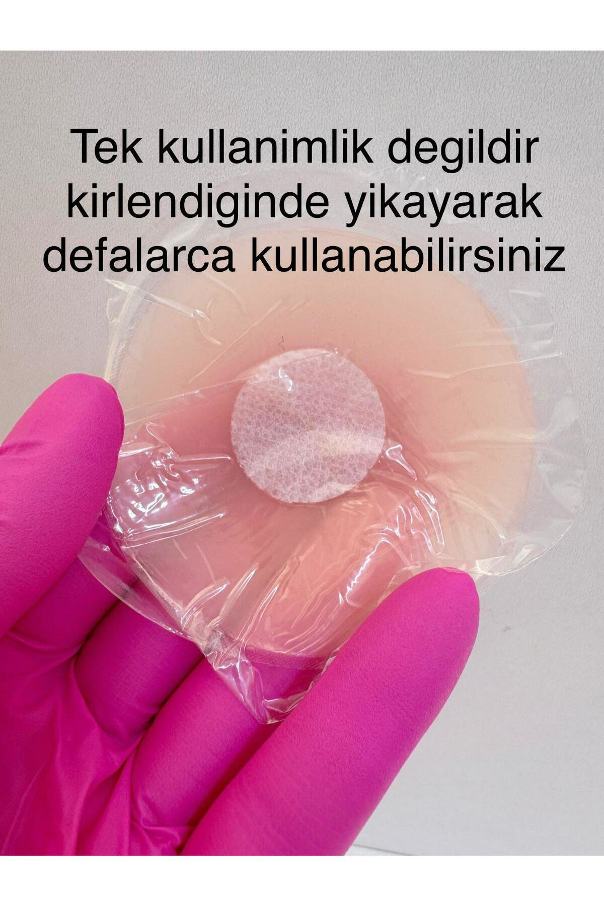2 ADET DELİKSİZ SİLİKON YAPIŞTIRMA GERÇEK GİBİ GÖRÜNEN MEME UCU NİPPLE PİERCİNGİ (ÇELİK ) Fiyatı, Yorumları ve Özellikleri